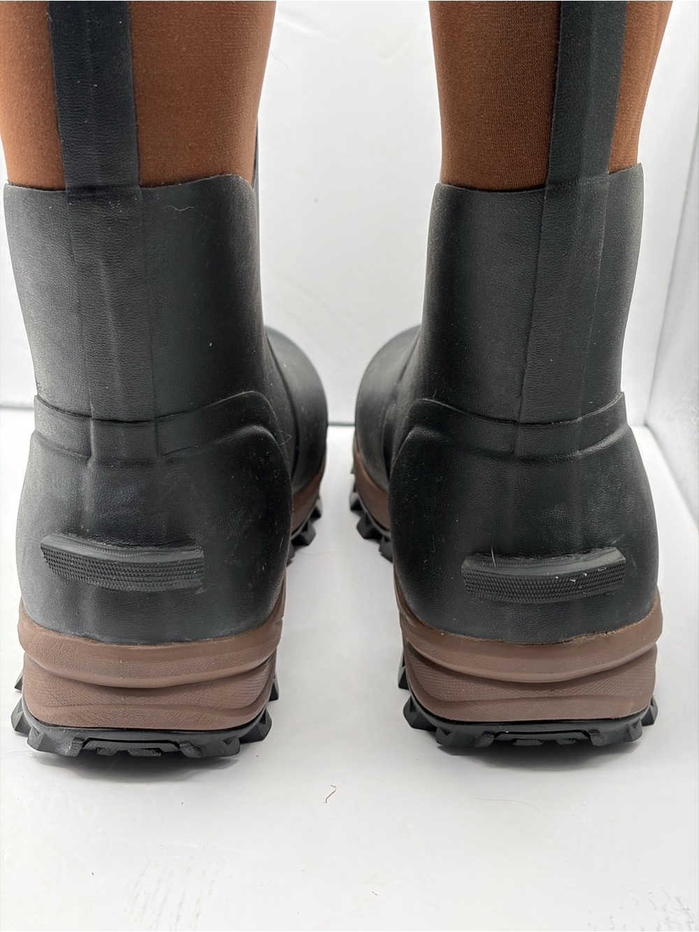 TideWe Men's 10 Rubber Neoprene Boots Waterproof Hunting Rain Mud Work Muck - Picture 10 of 13